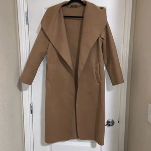 Camel peacoat